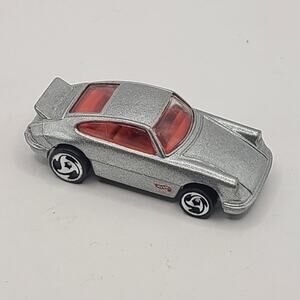 1998 Vintage Hot Wheels Porsche 911 Carrera Metalflake Silver Die Cast rare